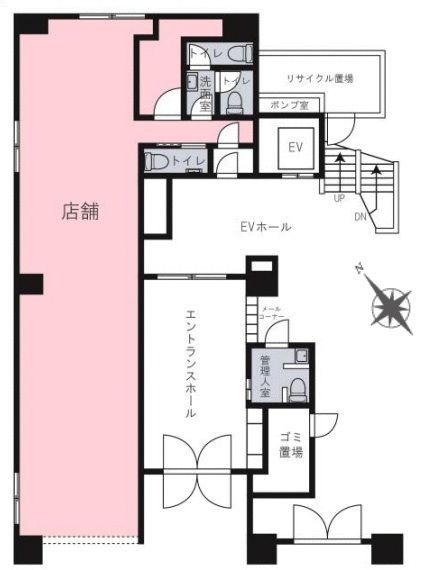 【港区・溜池山王駅徒歩2分／赤坂駅徒歩5分】東京メトロ銀座線・千代田線　1階路面店・飲食店可！角部屋